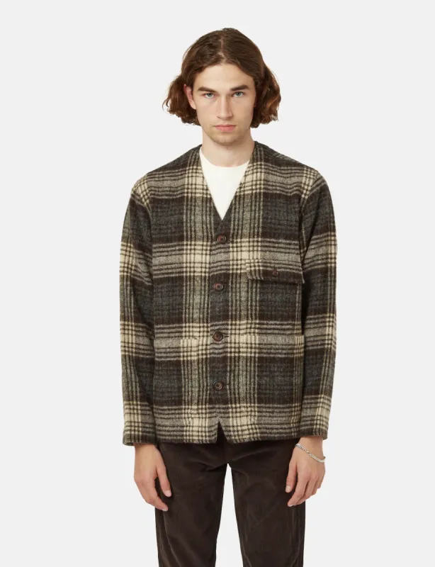 Universal Works Cabin Jacket - Brown sold by Article London