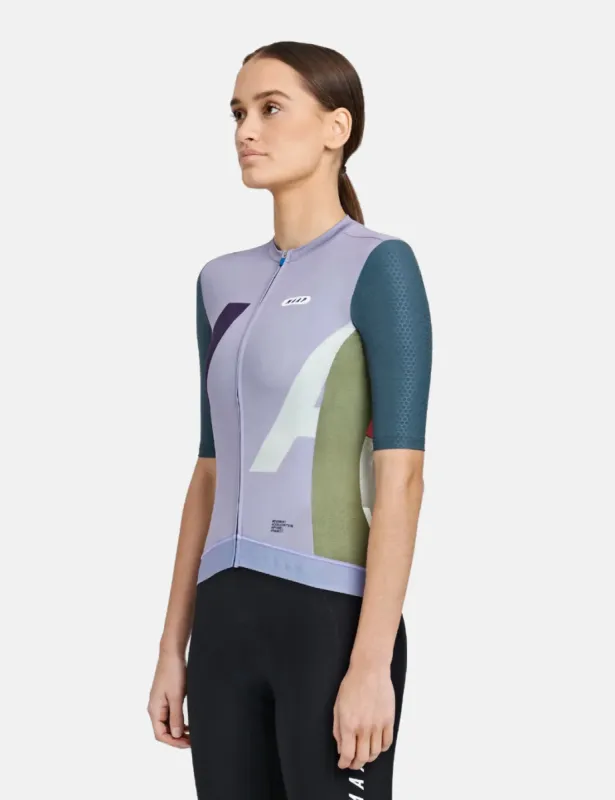 MAAP Women's Delta Pro Hex Jersey - Purple Ash sold by Article London
