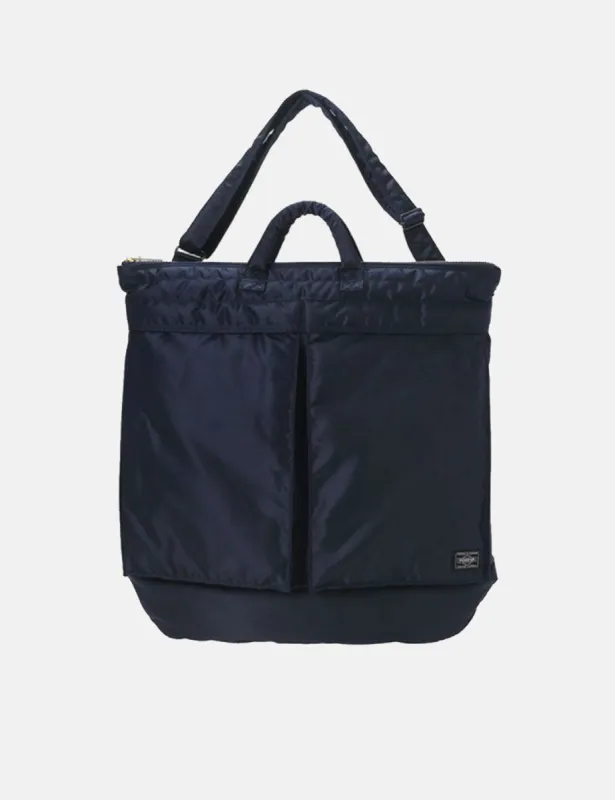 Porter Yoshida & Co Tanker 2 Way Helmet Bag - Iron Blue sold by Article London