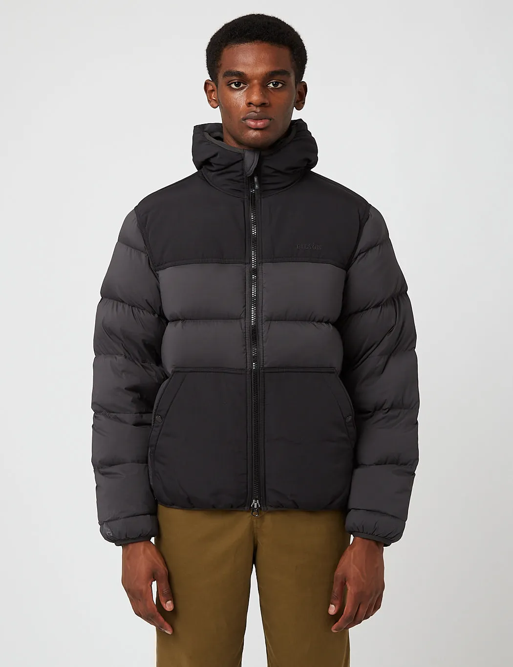 Filson Featherweight Down Jacket - Faded Black sold by Article London