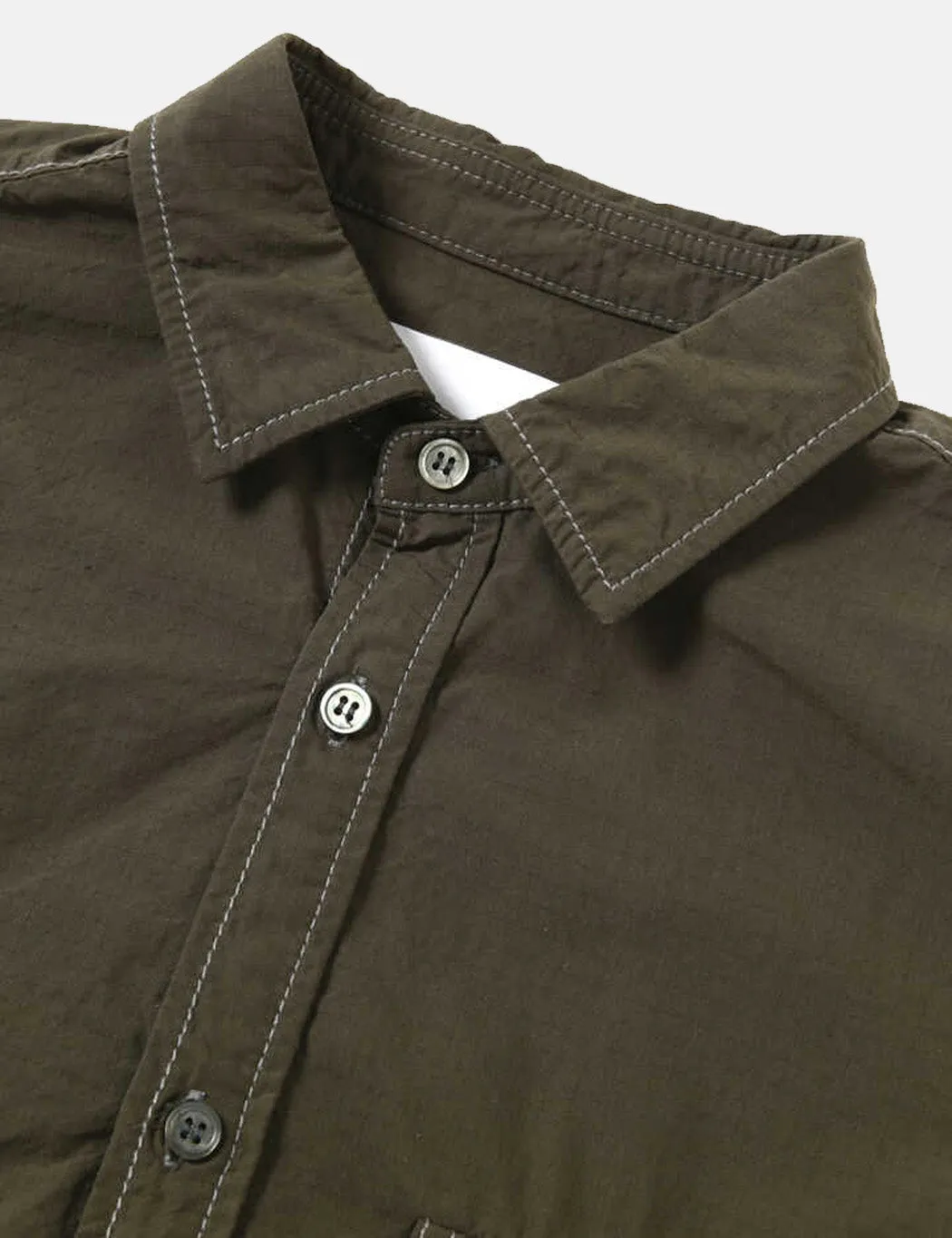 And Wander Cordura Cotton Rip Shirt - Khaki sold by Article London product image thumbnail 2