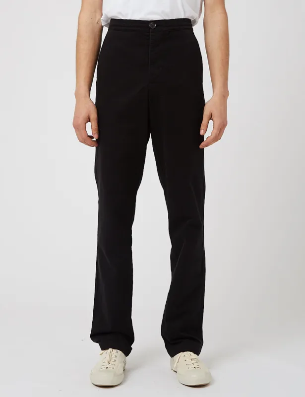 Oliver Spencer Drawstring Trousers - Eden Black sold by Article London