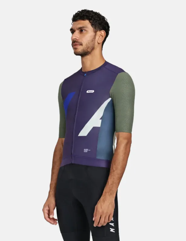 MAAP Delta Pro Hex Jersey - Nightshade Grey sold by Article London