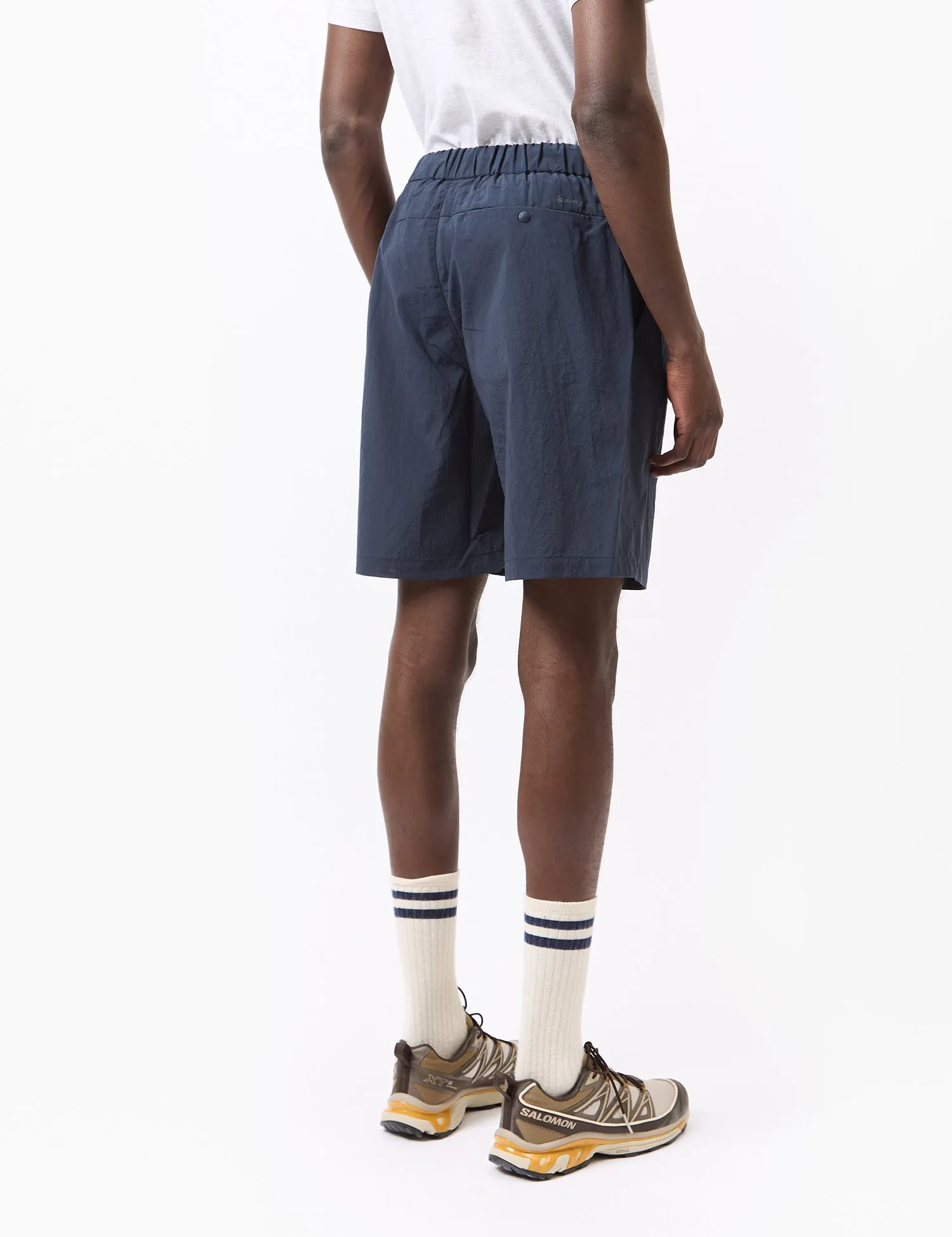 Snow Peak Breathable Quick Dry Shorts - Midnight Blue sold by Article London product image thumbnail 3