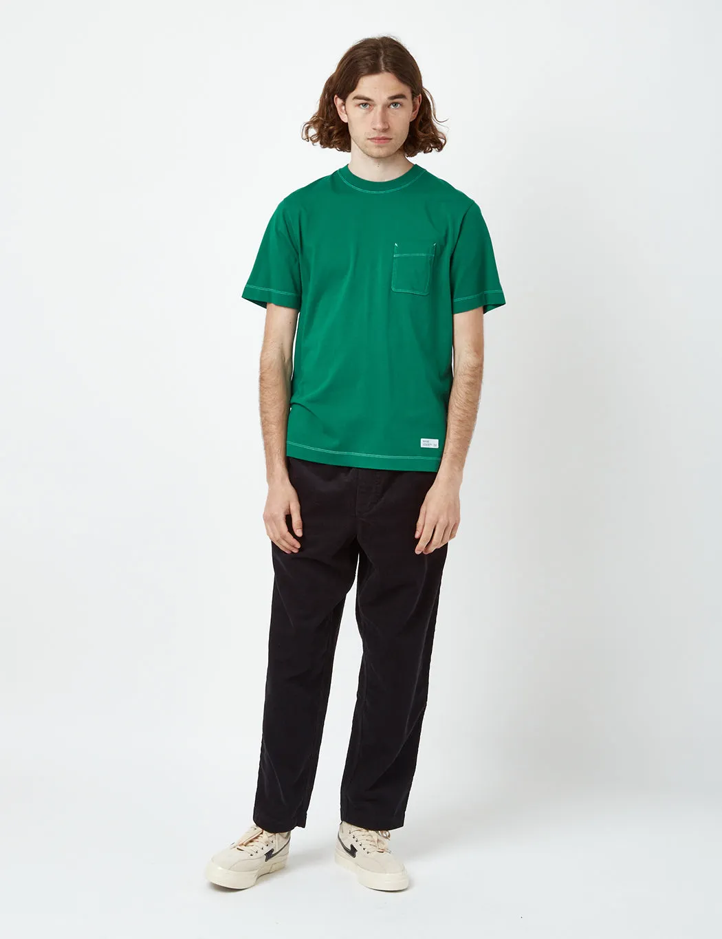 YMC Alva Skate Trousers (12 Wale Corduroy) - Black sold by Article London product image thumbnail 4