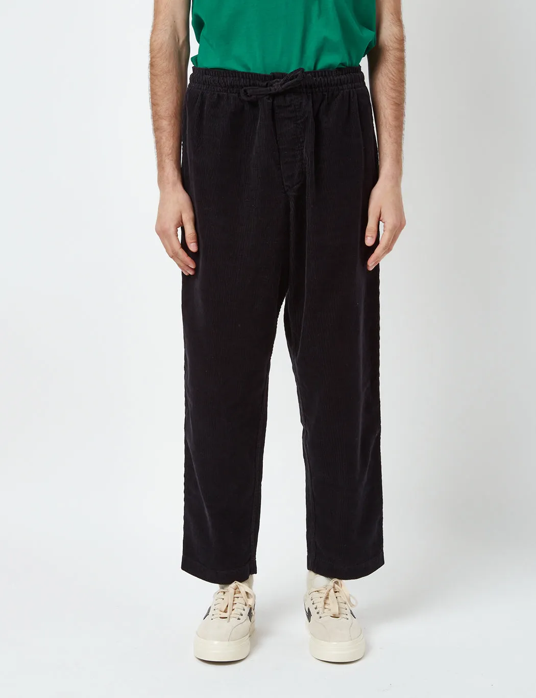 YMC Alva Skate Trousers (12 Wale Corduroy) - Black sold by Article London