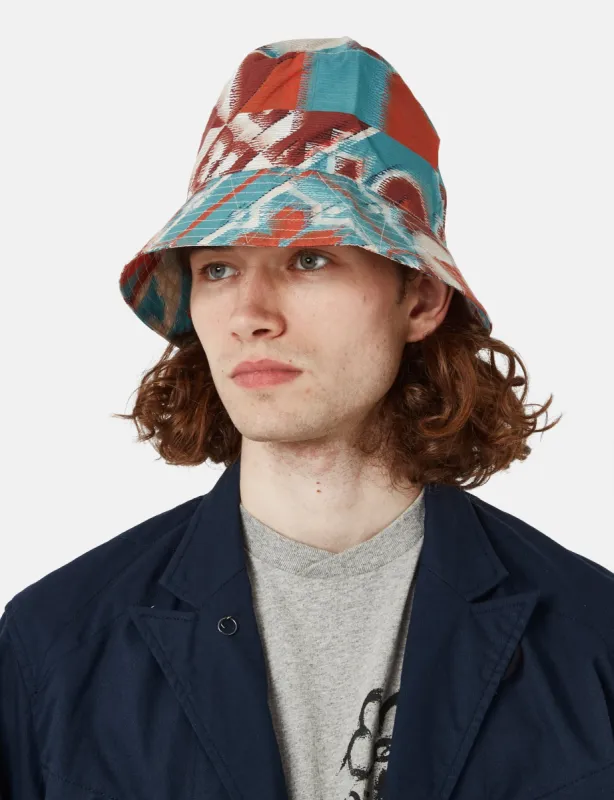 Engineered Garments Bucket Hat (Islamic Tile Print) - Blue sold by Article London