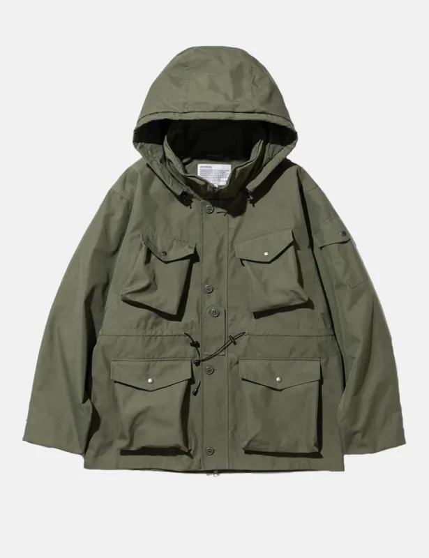 Uniform Bridge Battlefield Parka - Khaki Green sold by Article London