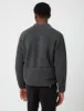 Folk Puzzle Zip Fleece Jacket - Slate Melange sold by Article London