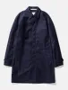 Norse Projects Svalbard 3 Layer Technical Wool Coat - Navy Blue sold by Article London