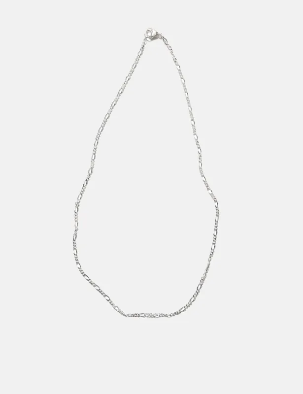 Maple Figaro Chain (Necklace) - Silver 925 sold by Article London