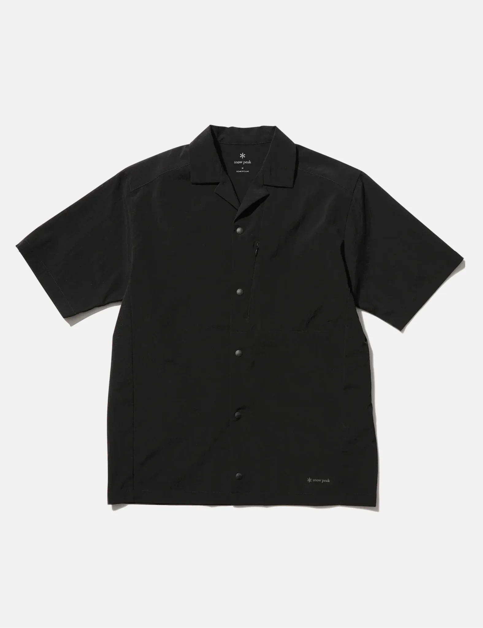 Snow Peak Breathable Quick Dry Shirt - Black sold by Article London product image thumbnail 5