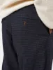 Universal Works Pleated Track Pant (Relaxed) - Navy Blue Check sold by Article London