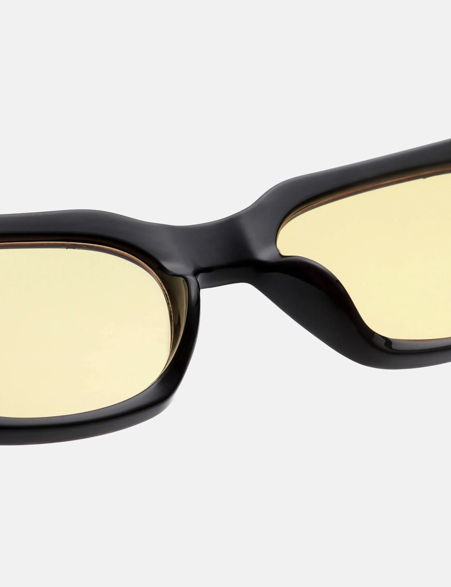 A. Kjaerbede Bror Sunglasses - Black/Yellow sold by Article London product image thumbnail 4