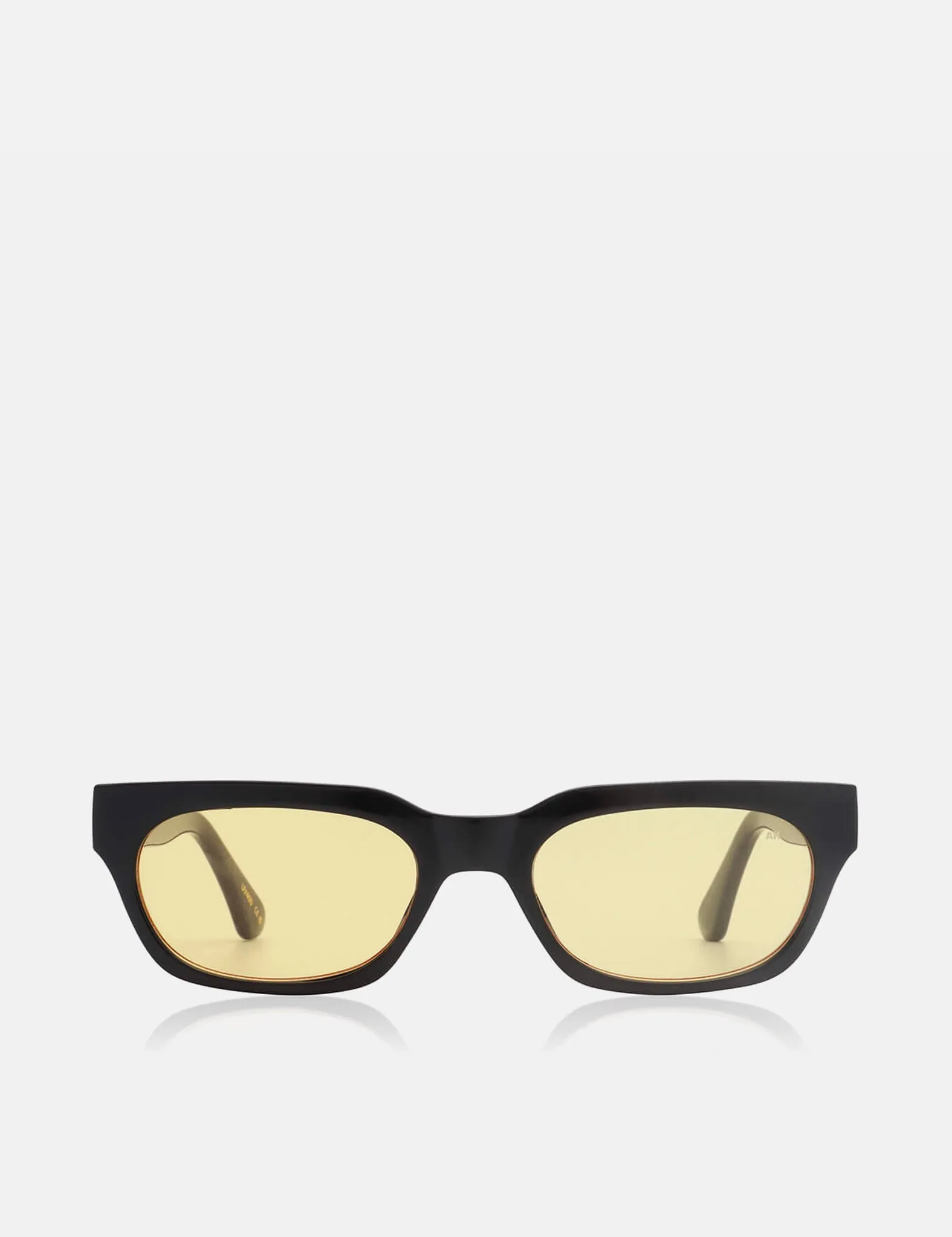 A. Kjaerbede Bror Sunglasses - Black/Yellow sold by Article London