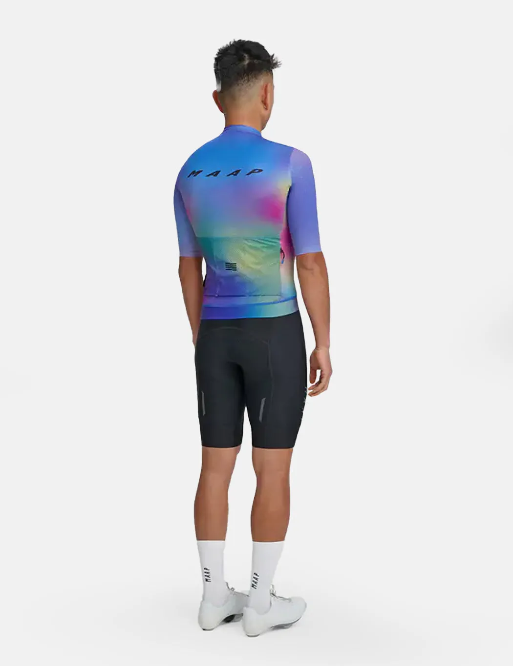 MAAP Blurred Out Pro Hex Jersey 2.0 - Blue Mix sold by Article London product image thumbnail 4
