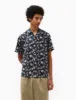 Portuguese Flannel Folclore 4 Short Sleeve Shirt - Navy Blue sold by Article London