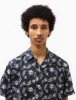 Portuguese Flannel Folclore 4 Short Sleeve Shirt - Navy Blue sold by Article London