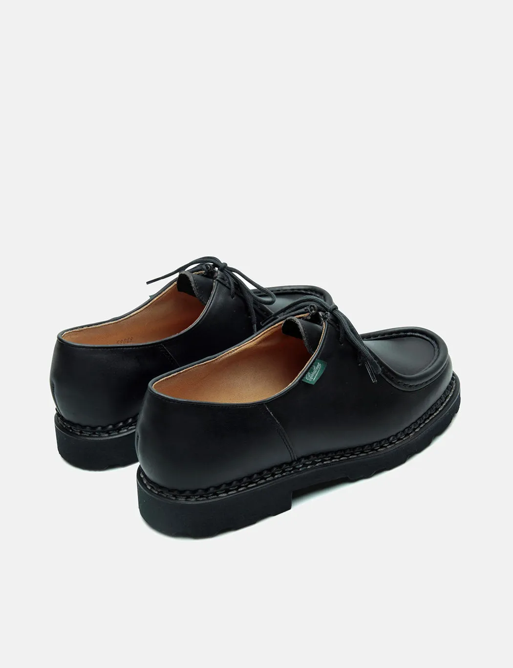 Paraboot Michael Lisse Shoes - Black sold by Article London product image thumbnail 3