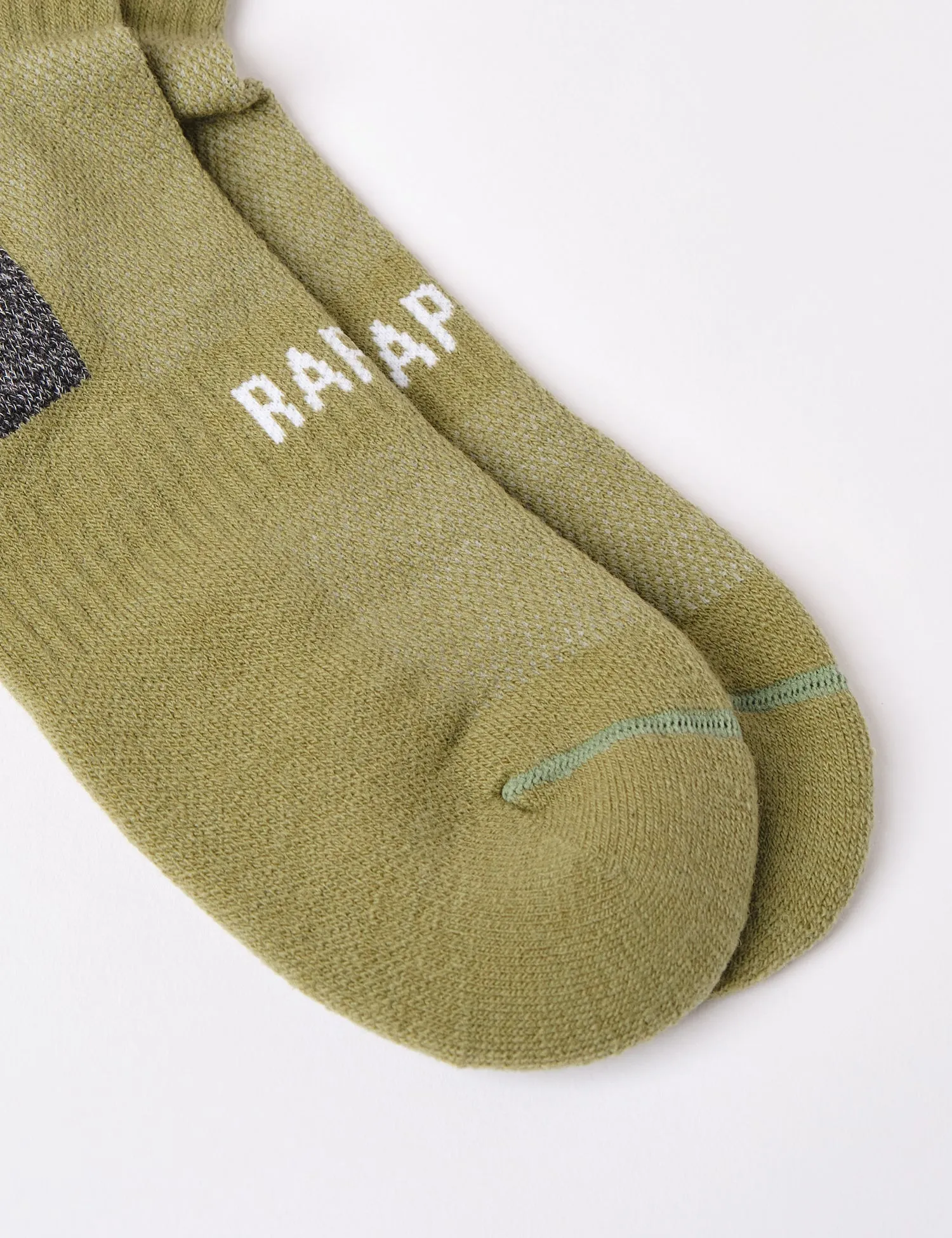 Rapha Pro Team Winter Socks - Olive Green/White sold by Article London product image thumbnail 2