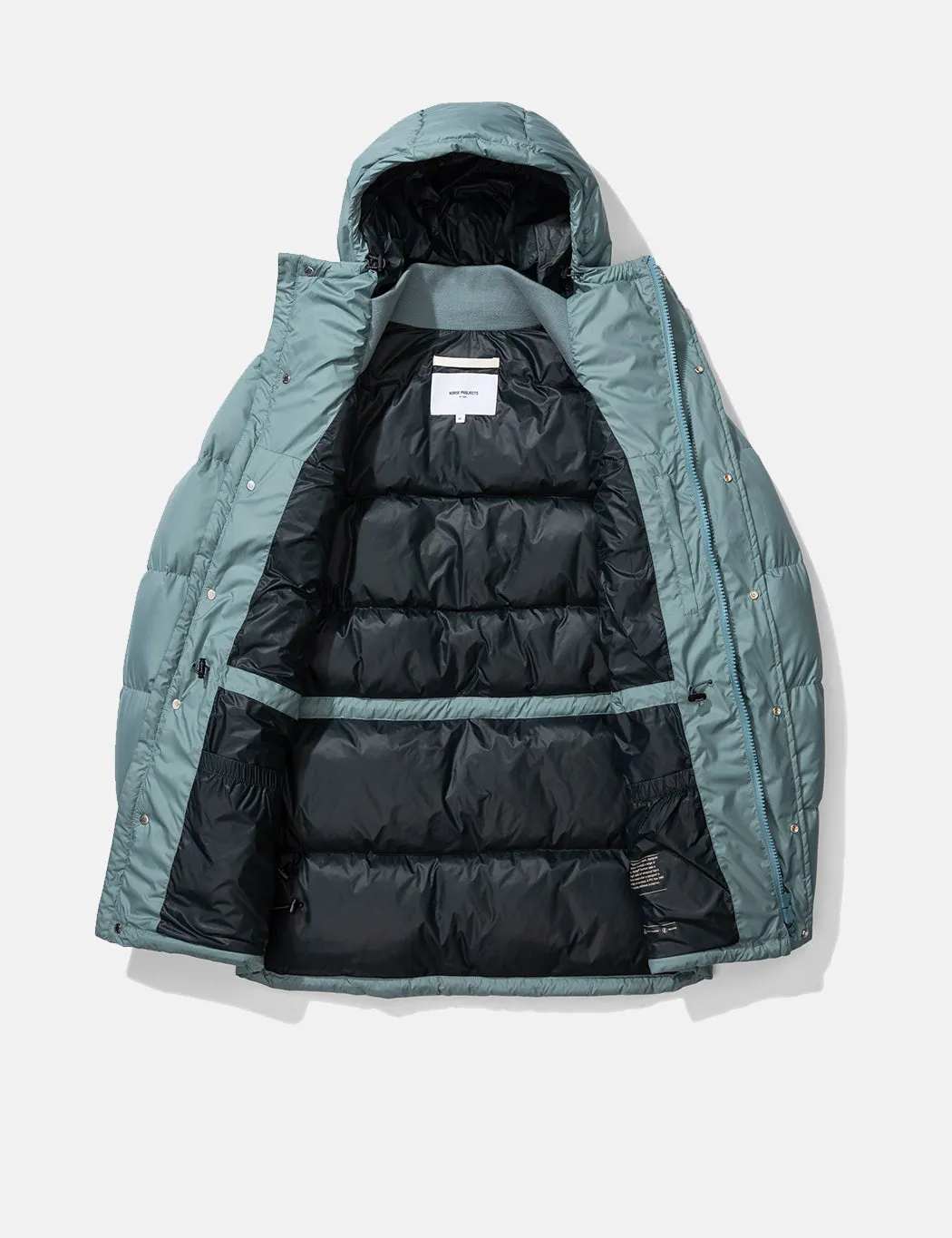 Norse Projects Willum Down Pertex Quantum Jacket - Mineral Blue sold by Article London product image thumbnail 2