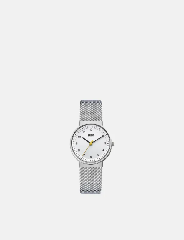 Braun BN0031 Watch - Silver/White Face made by Article London