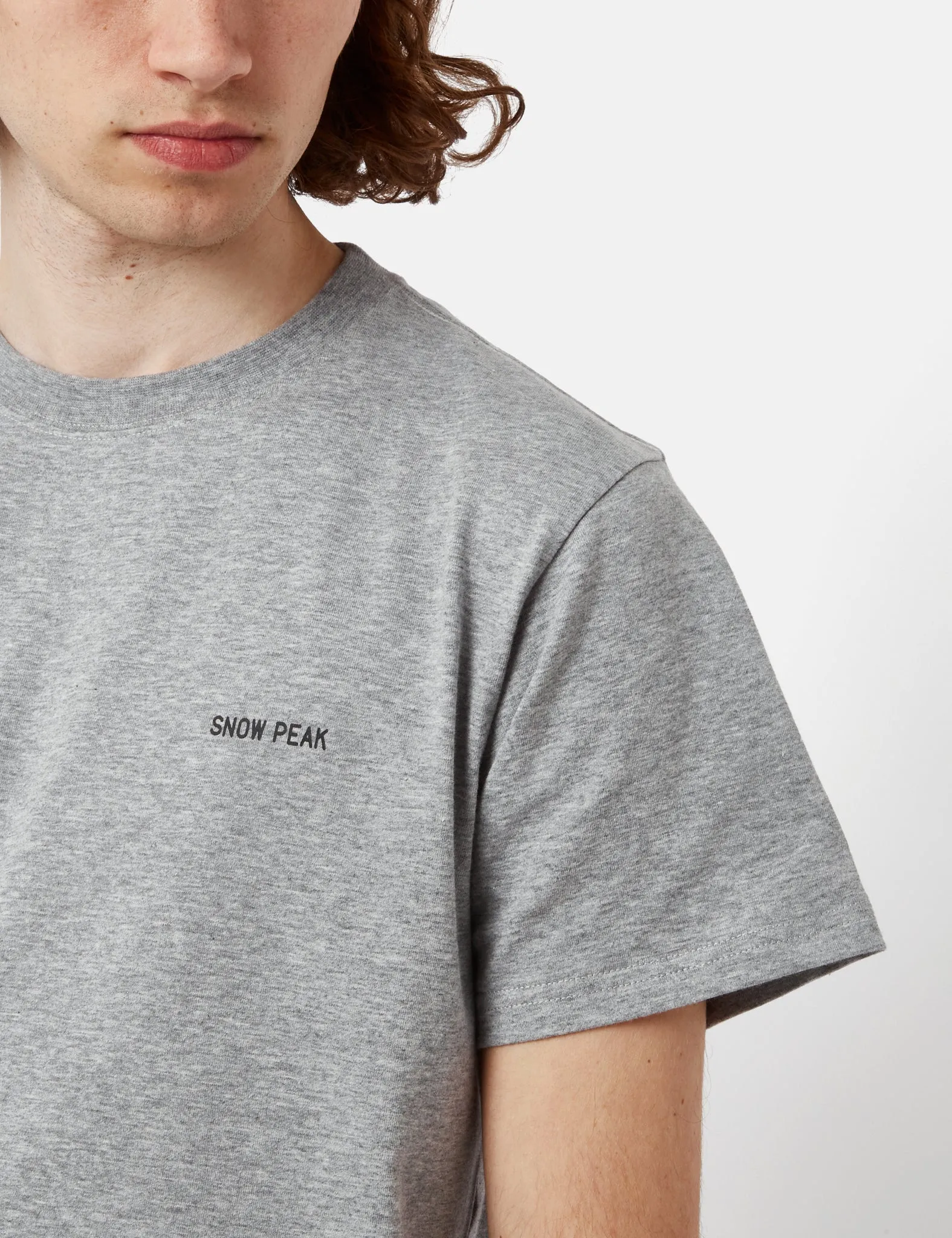 Snow Peak Ropework T-Shirt - Grey sold by Article London product image thumbnail 2