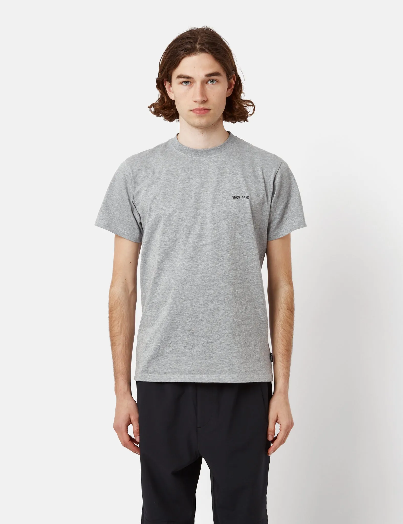 Snow Peak Ropework T-Shirt - Grey sold by Article London