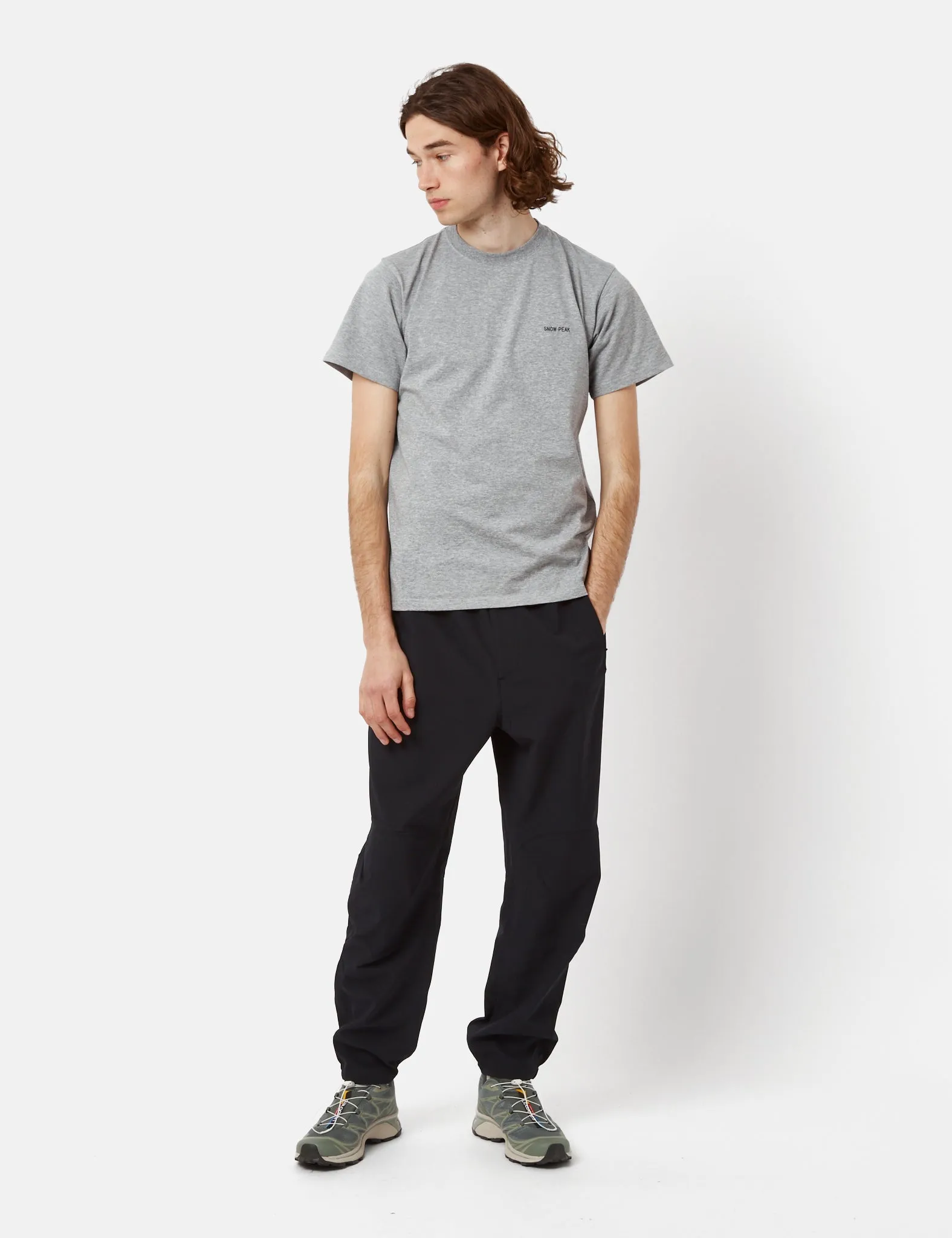 Snow Peak Ropework T-Shirt - Grey sold by Article London product image thumbnail 4