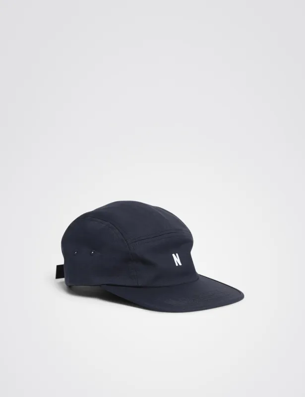 Norse Projects 5-Panel Cap (Twill) - Dark Navy Blue sold by Article London