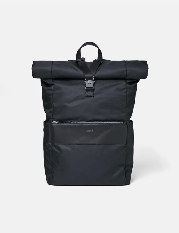 Sandqvist Albus Backpack - Black sold by Article London