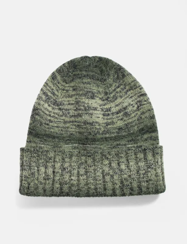 Norse Projects Space Dye Beanie (Alpaca Mohair) - Army Green sold by Article London