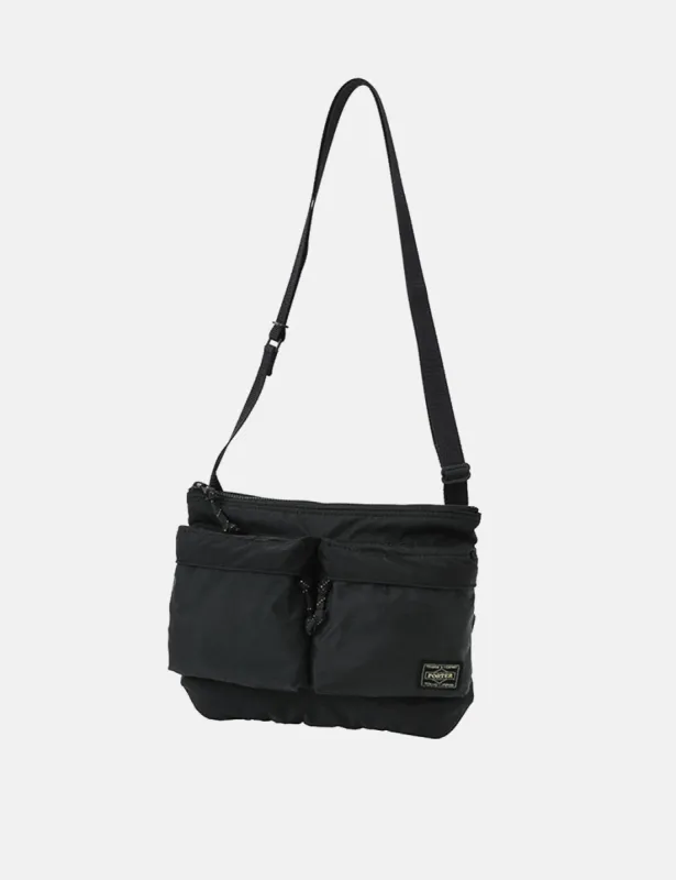 Porter Yoshida & Co Force Shoulder Bag (Med) - Black sold by Article London