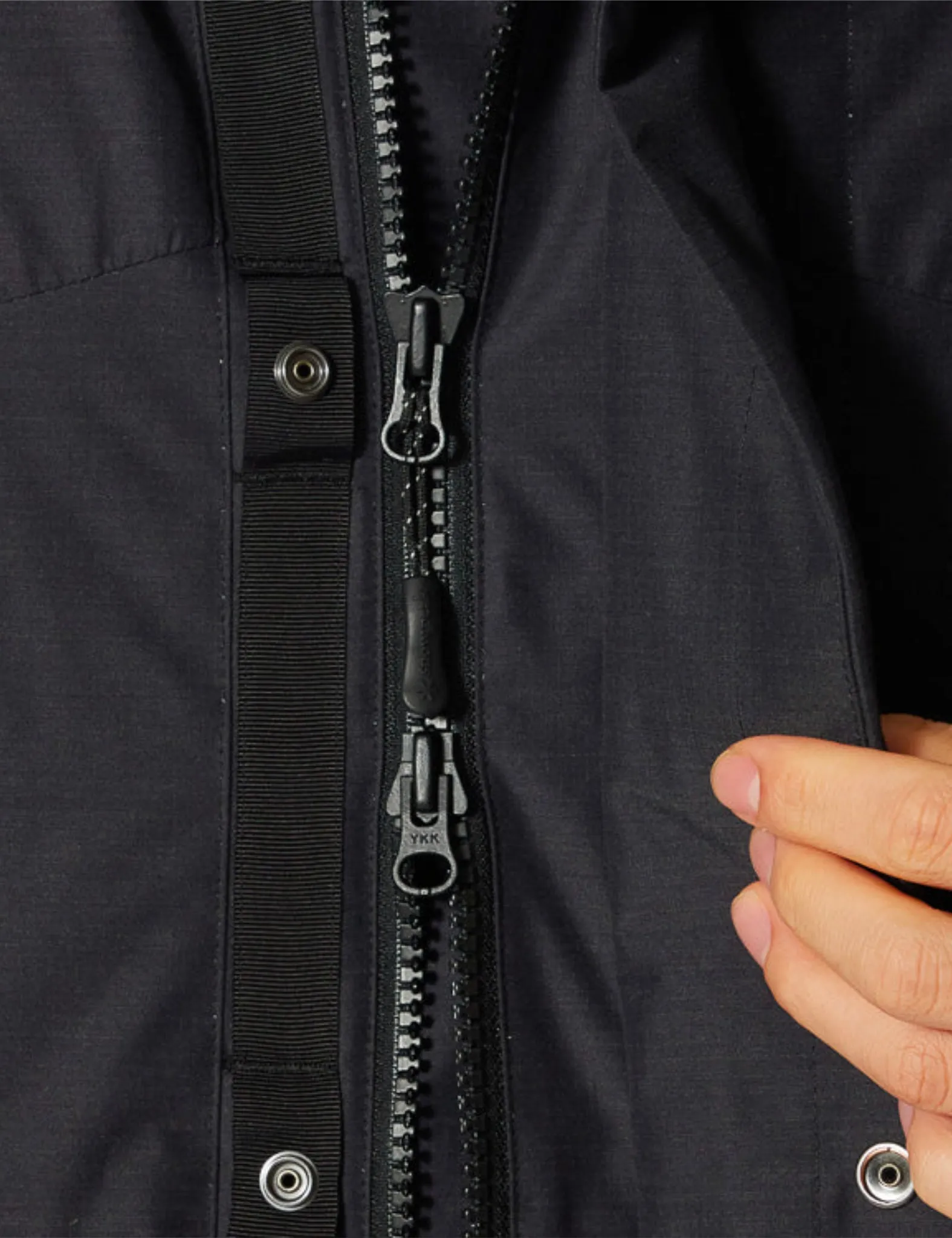 Snow Peak FR 2L Down Jacket - Black sold by Article London product image thumbnail 4