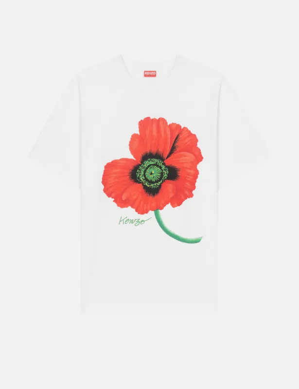 Kenzo 'Poppy' T-Shirt - White sold by Article London