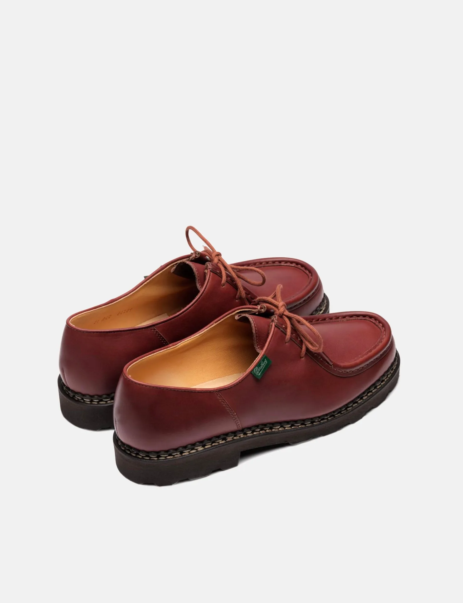 Paraboot Michael Shoes (Leather) - Marron Brown sold by Article London product image thumbnail 3
