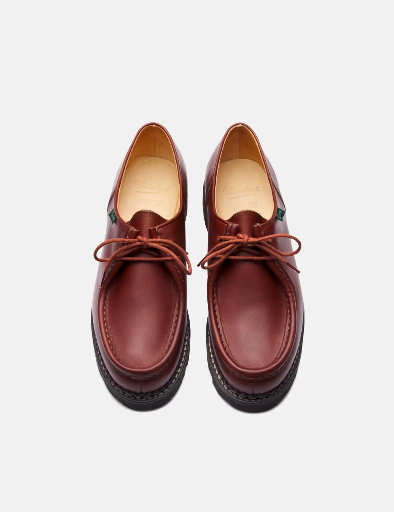 Paraboot Michael Shoes (Leather) - Marron Brown sold by Article London product image thumbnail 5