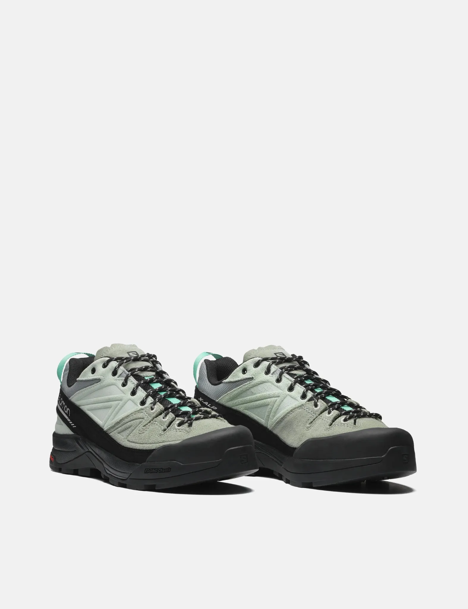 Salomon X-ALP LTR Trainers - Black/Green Milieu/Bay sold by Article London product image thumbnail 3