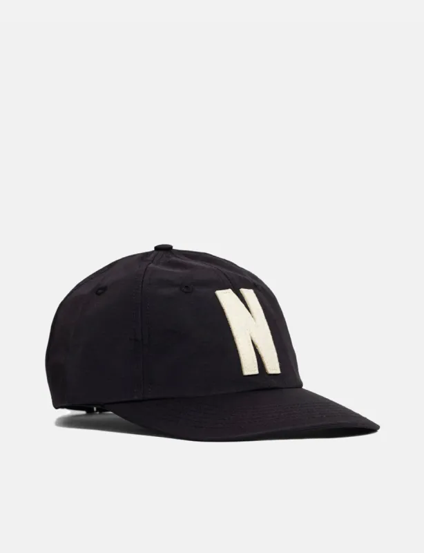 Norse Projects Nylon N Sports Cap - Black sold by Article London