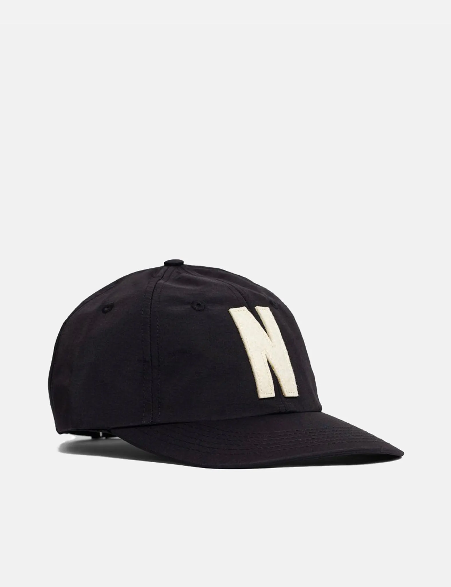 Norse Projects Nylon N Sports Cap - Black sold by Article London