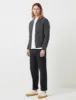 Universal Works Cardigan (Wool Fleece) - Charcoal Grey sold by Article London