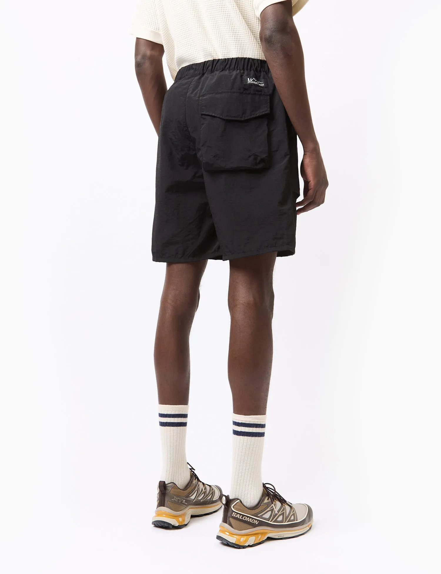 Manastash Park Shorts - Black sold by Article London product image thumbnail 4