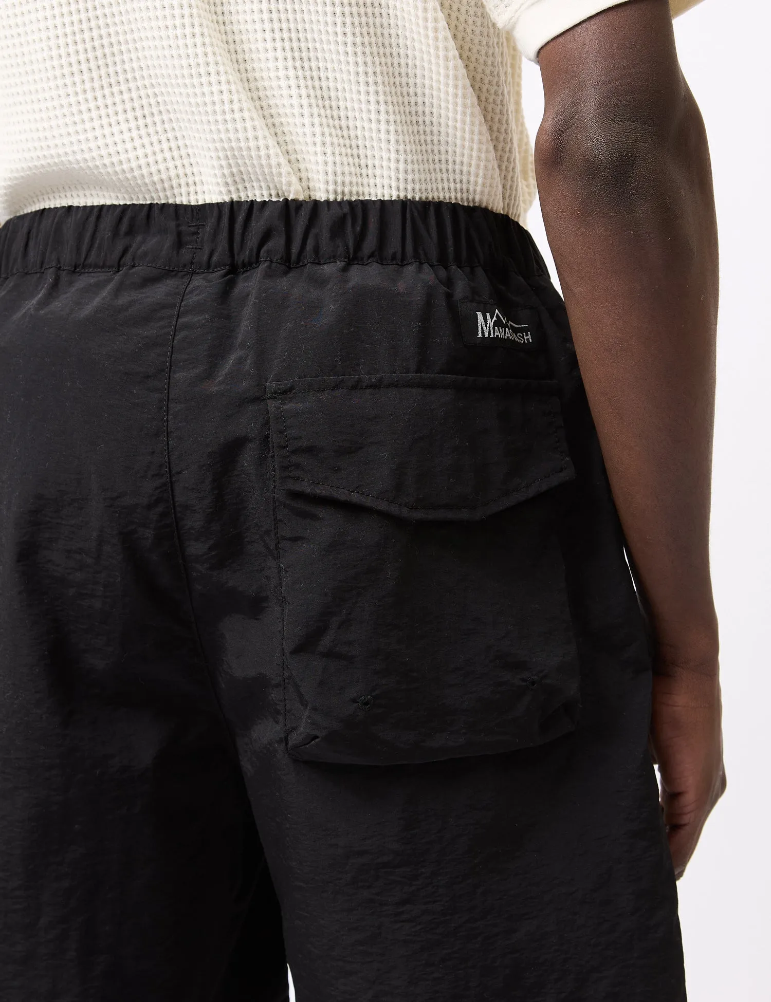 Manastash Park Shorts - Black sold by Article London product image thumbnail 2
