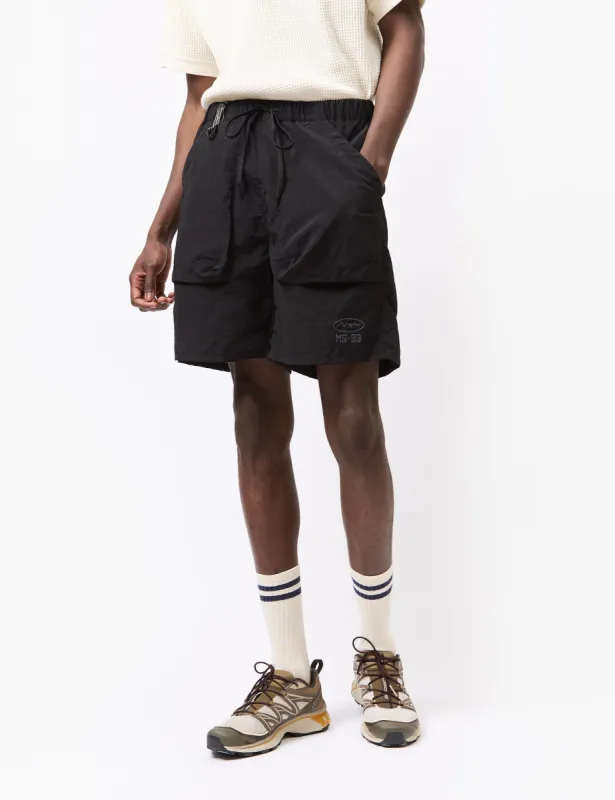 Manastash Park Shorts - Black sold by Article London