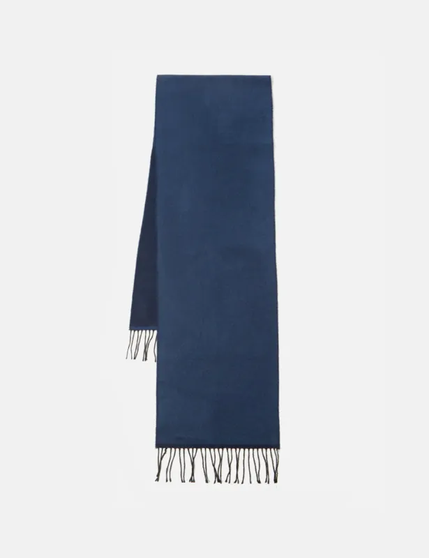 Universal Works Scarf - Navy/Blue sold by Article London
