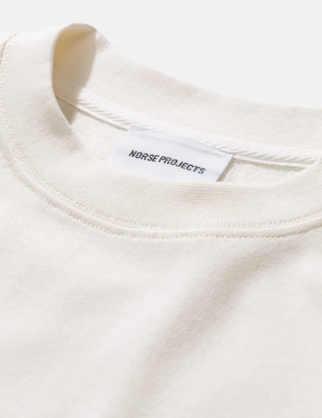 Norse Projects Johannes Pocket Long Sleeve T-Shirt - Ecru sold by Article London product image thumbnail 5