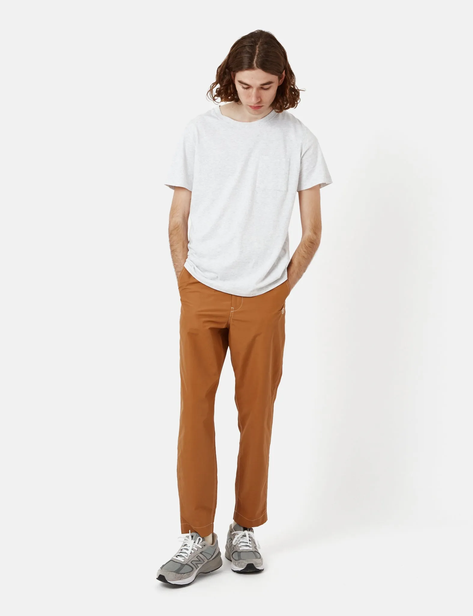 Snow Peak Light Mountain Cloth Pants - Brown sold by Article London product image thumbnail 4