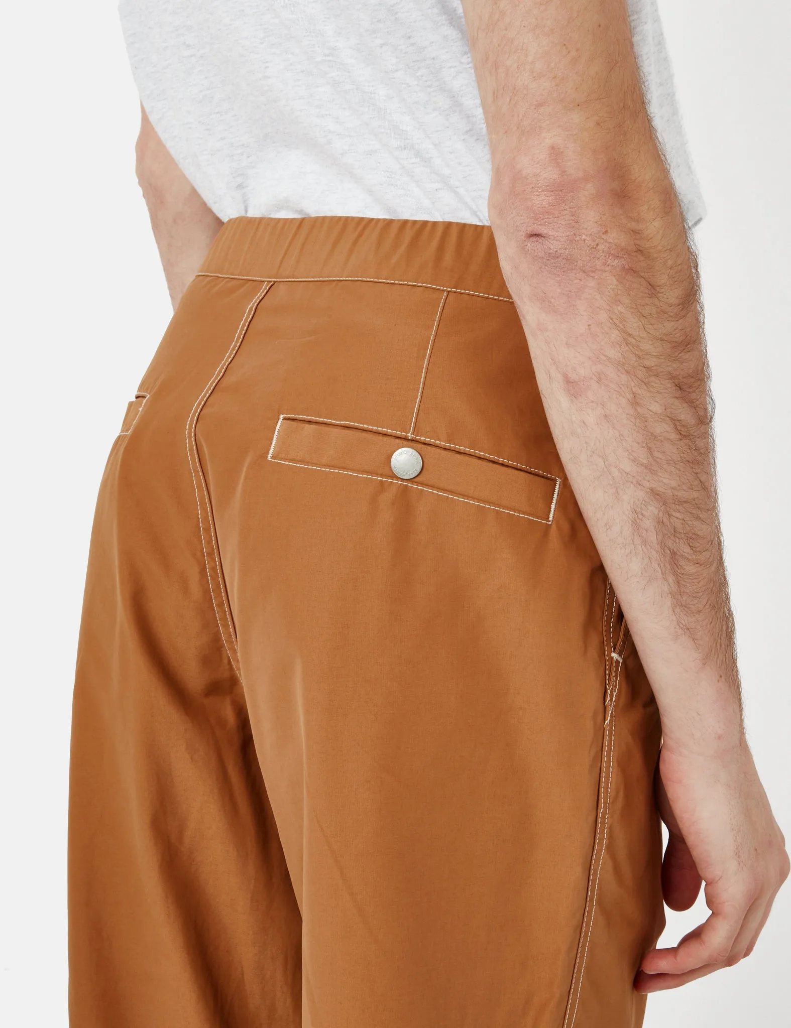 Snow Peak Light Mountain Cloth Pants - Brown sold by Article London product image thumbnail 2