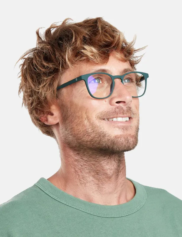 Barner Dalston Blue Light Computer Glasses - Dark Green sold by Article London