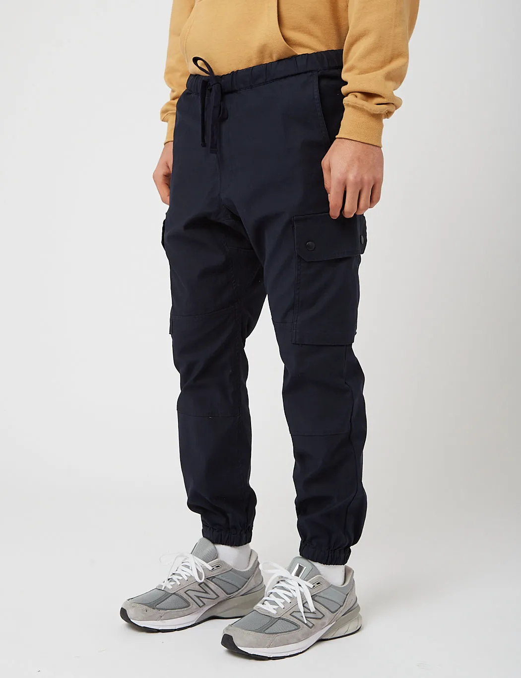 Beams Plus 6 Pocket GYM Pant - Navy Blue sold by Article London product image thumbnail 4